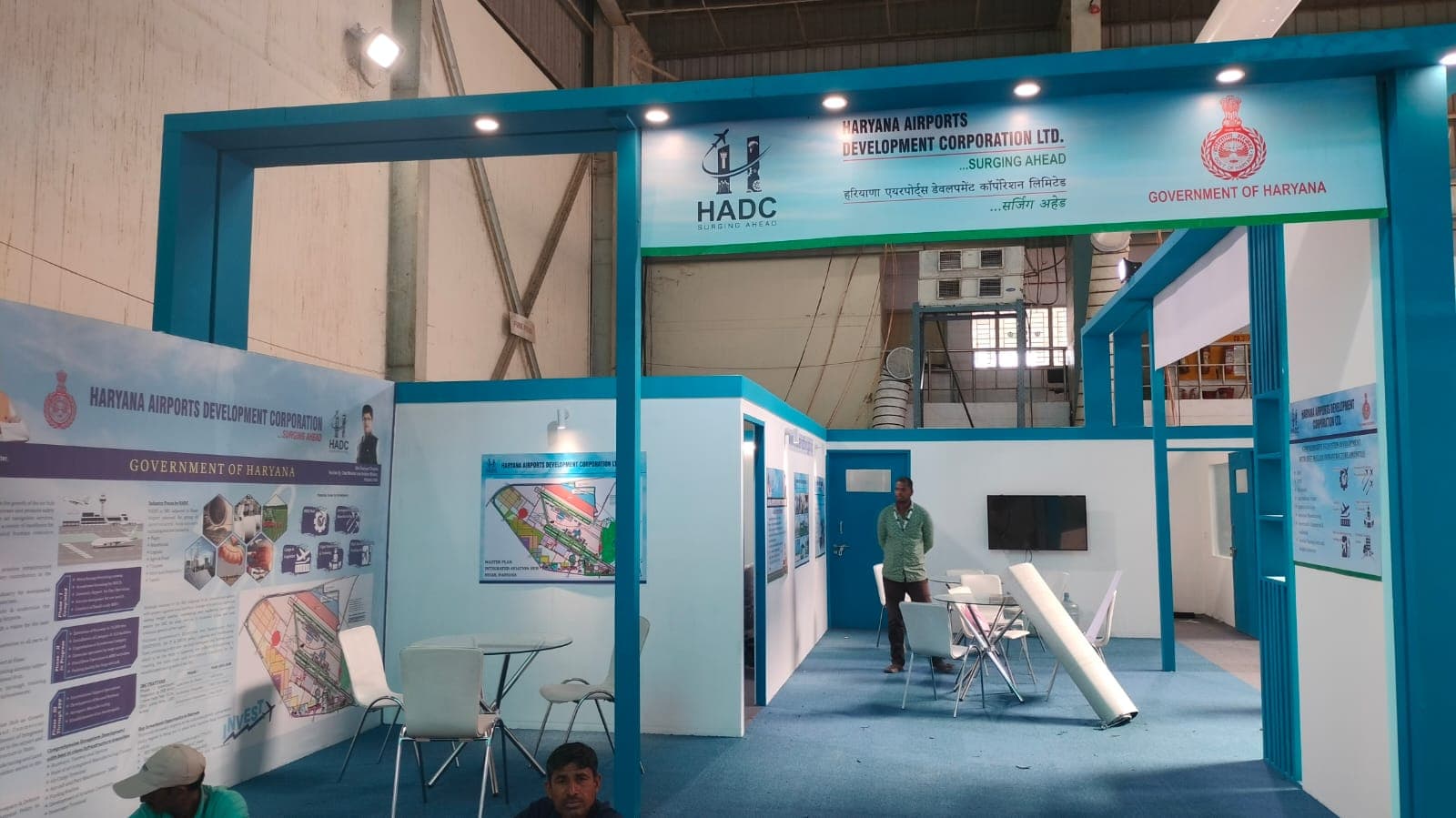 HADC exhibition stall fabrication